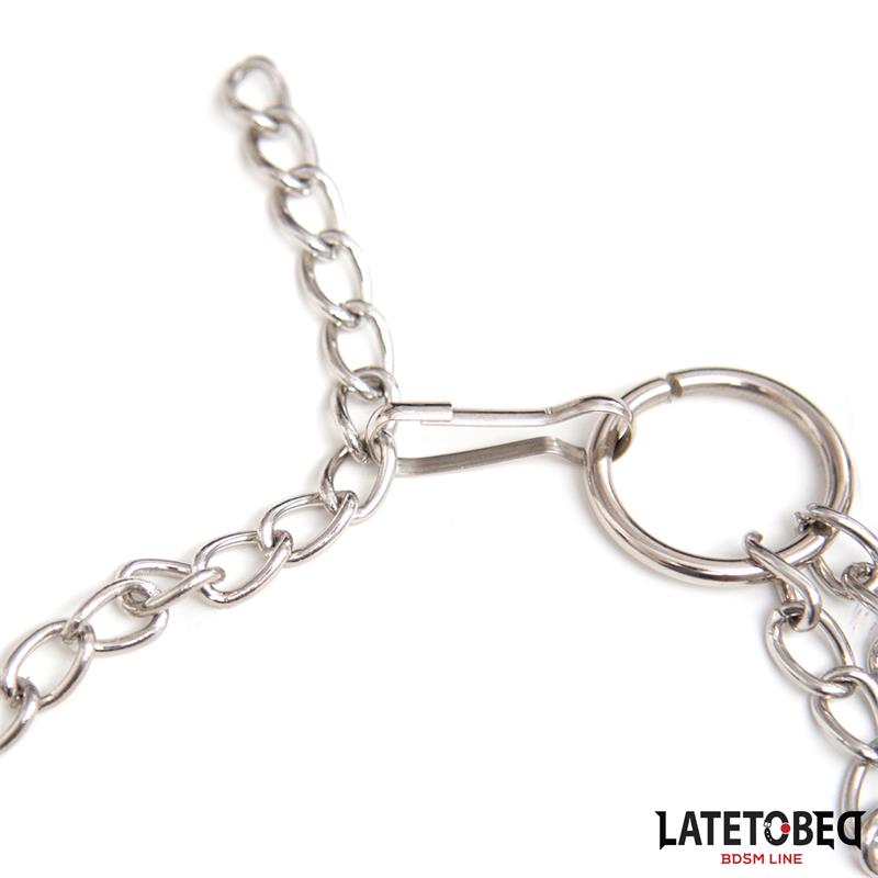 Pinzas Pezones con Anillo para Pene Talla Única