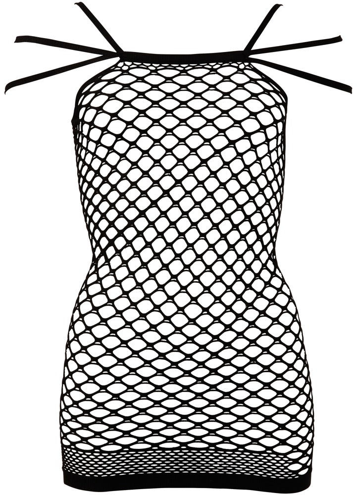 Net Dress No:Xqse - Vestido de Malla con 3 Tirantes Talla S-L