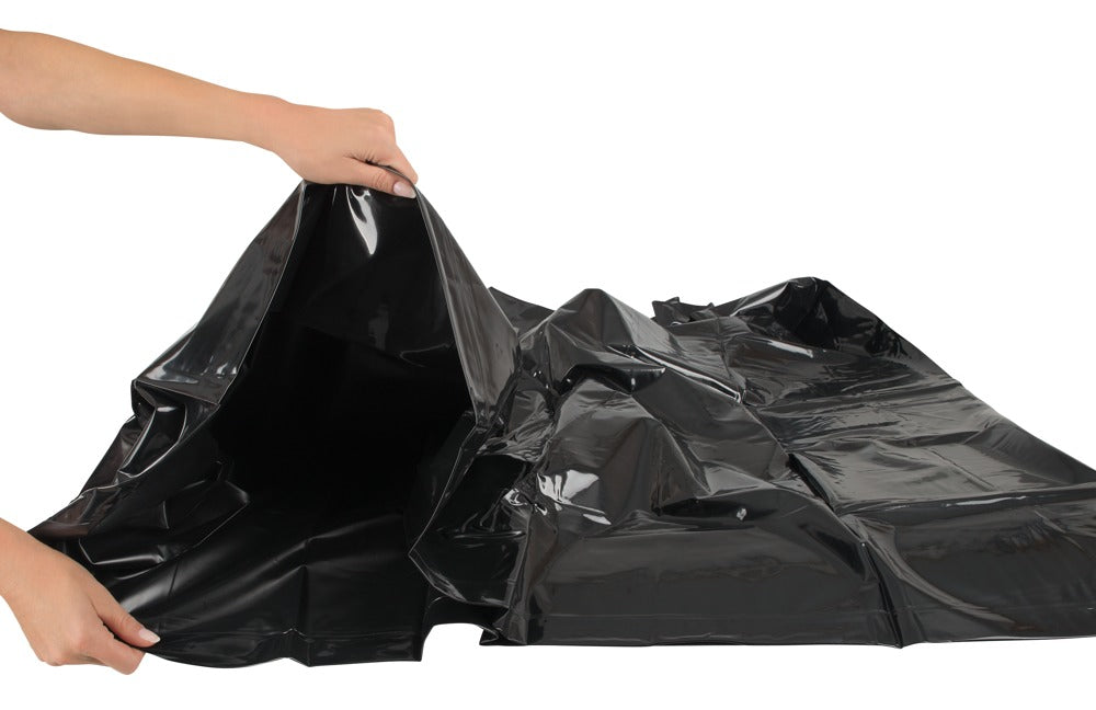 Funda Nórdica Vinilo Negro 135x200 cm - Fetish Collection