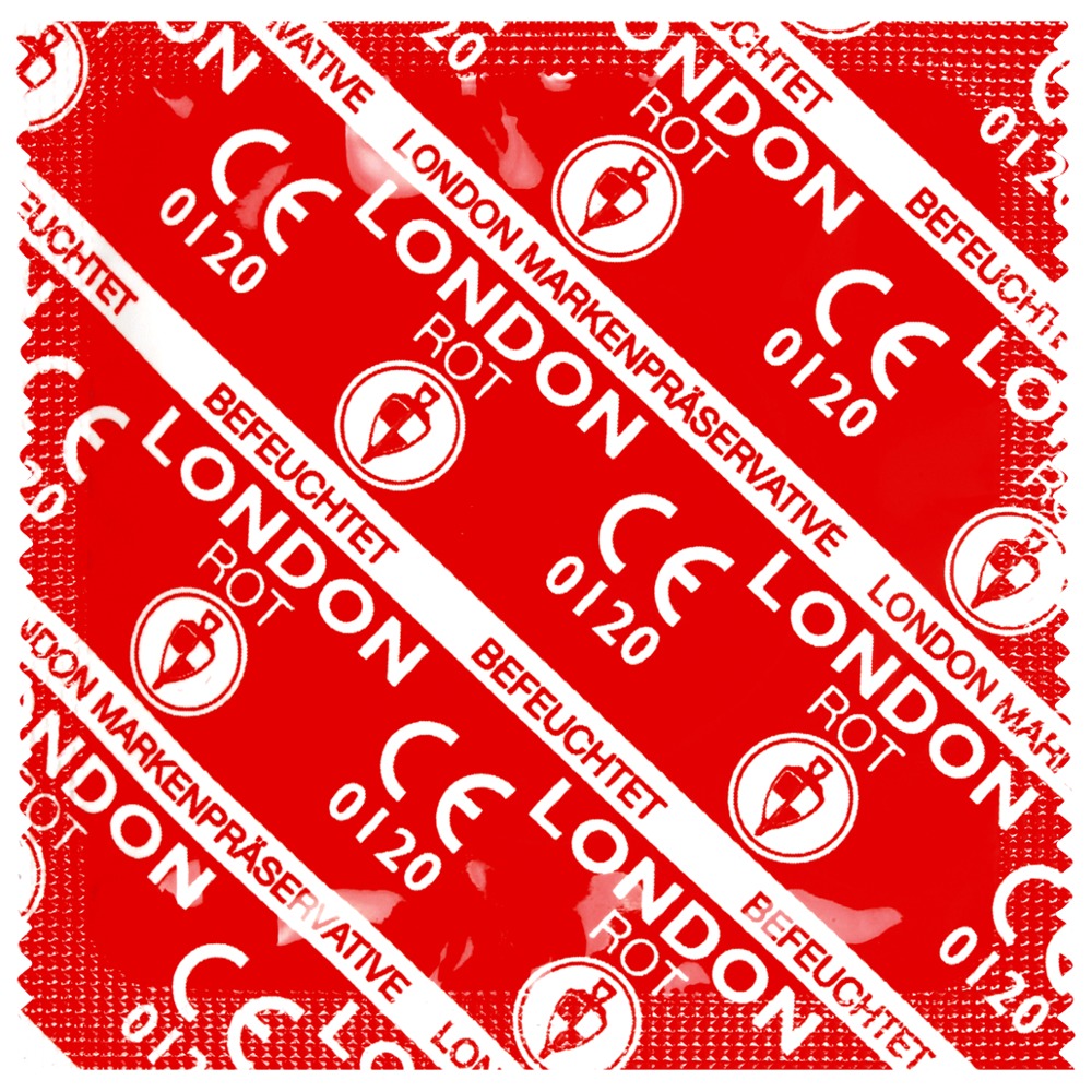 London Red Preservativos Sabor Fresa 1000 Unidades - Lubricados