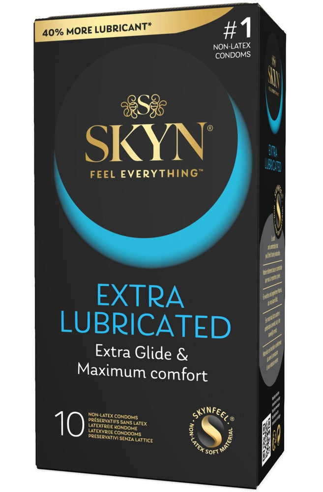 Manix Skyn Extra Lubricated 10 - Preservativos sin Látex Ultrafinos