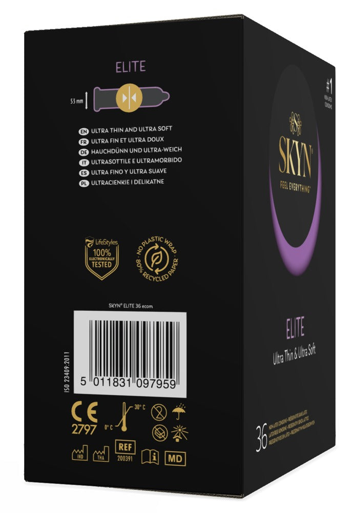 Manix SKYN Elite Preservativos sin Látex - Pack 36 Unidades