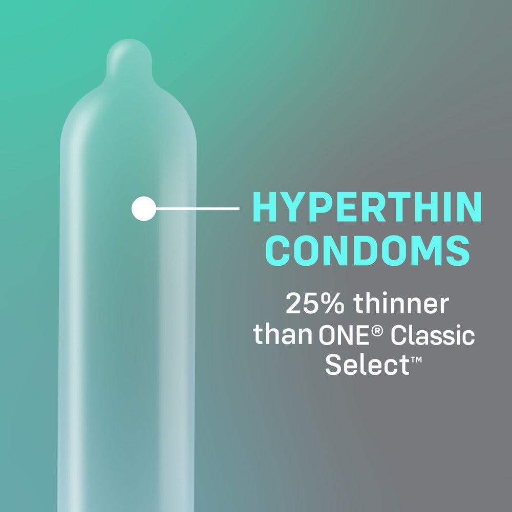 ONE Vanish Hyperthin x12 - Preservativos Ultrafinos con Lubricante Move