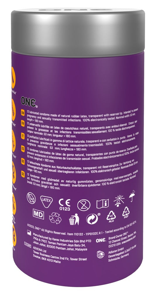 ONE Mixed Pleasures Pack x12 - 6 Variedades de Preservativos