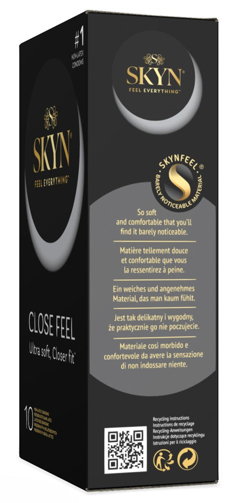 SKYN Close Feel Pack 10 - Preservativos Sin Látex Extrafinos
