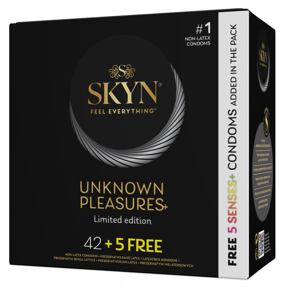 SKYN Unknown Pleasures 42+5 Free - Preservativos sin Látex Variados