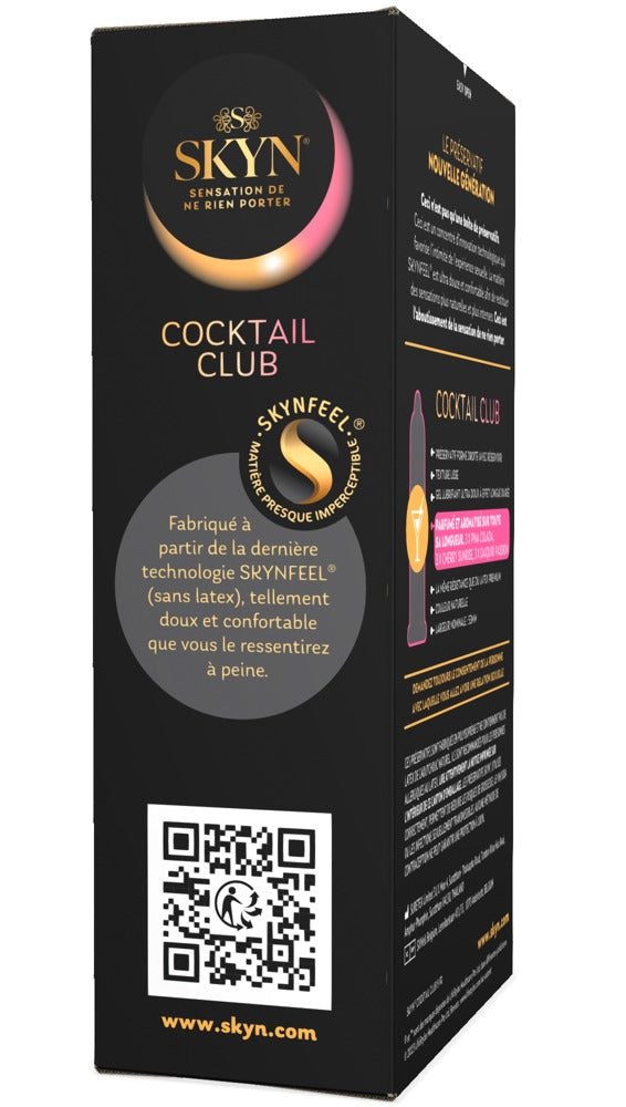 Skyn Cocktail Club x9 - Preservativos sin Látex con Sabor