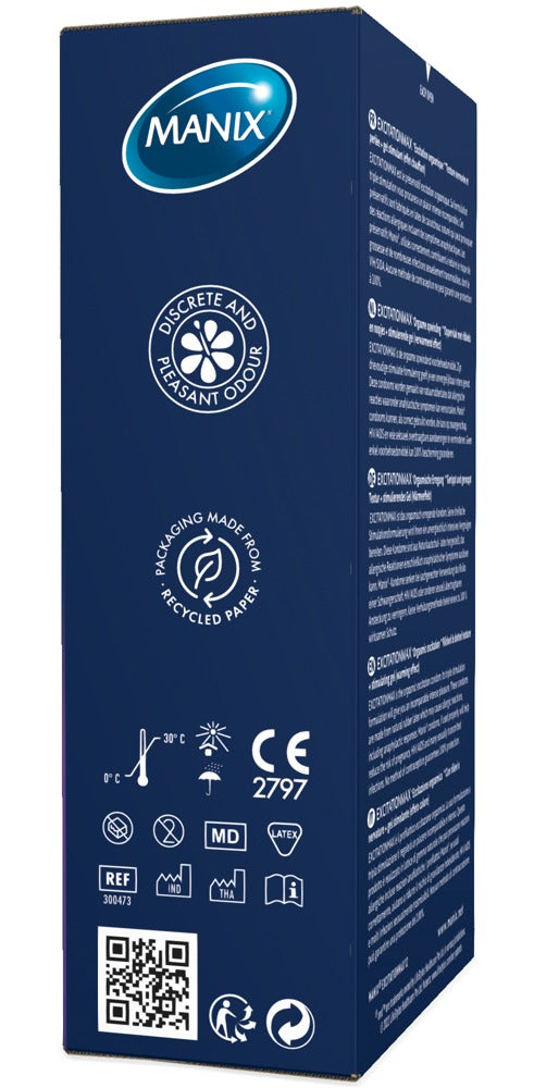 Manix Excitation Max x 12 - Preservativos Estimulantes con Lubricante Térmico