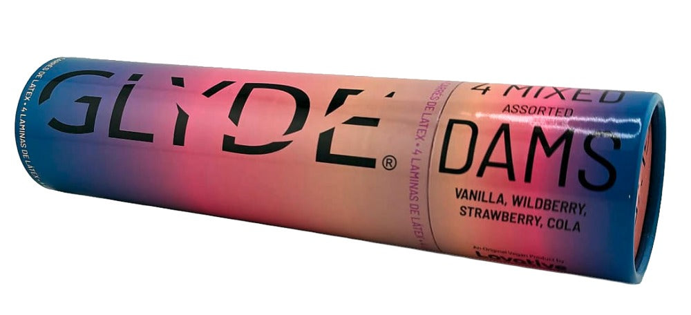 GLYDE Dams Dental DamsMix x4 - Barreras Orales de Látex Natural