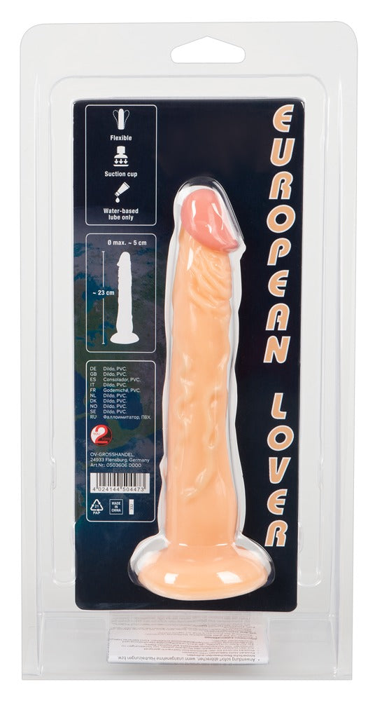 European Lover Small - Dildo Realista 16 cm con Ventosa