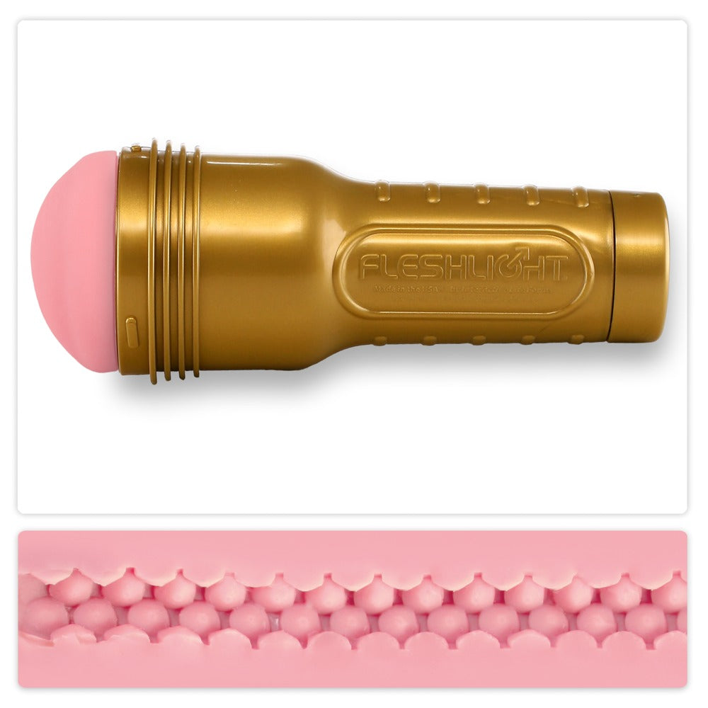 Fleshlight Pink Lady STU - Masturbador para Entrenamiento de Resistencia