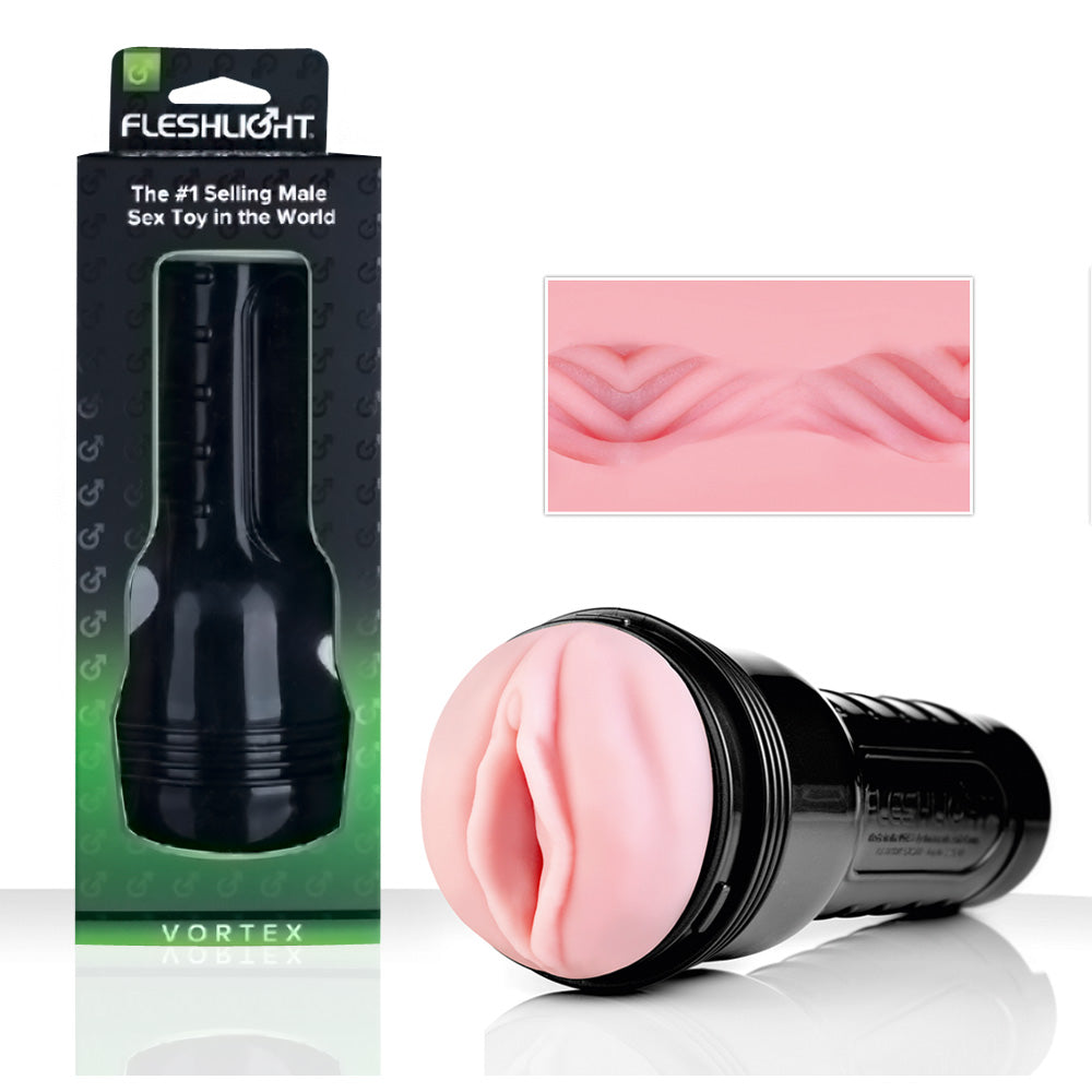 Pink Lady Vortex - Masturbador Vaginal Fleshlight con Tecnología Vortex