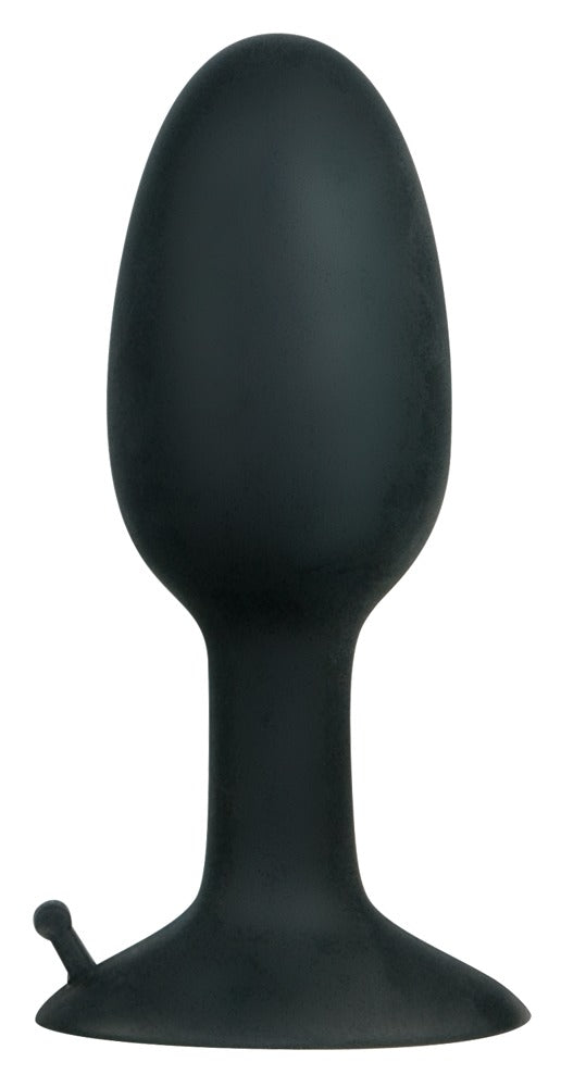 Backdoor Friend Small - Plug Anal de Silicona con Bola Estimuladora Interna
