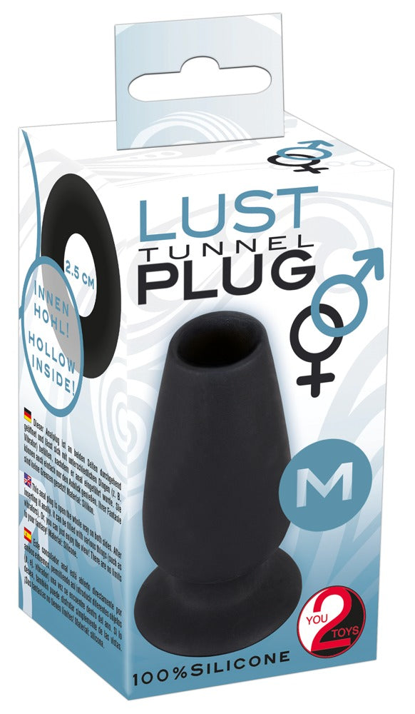 Lust Tunnel Plug M - Plug Anal Hueco You2Toys