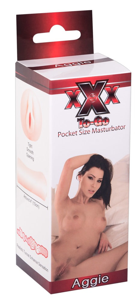 Pussy Aggie - Masturbador Portátil de Bolsillo TPR