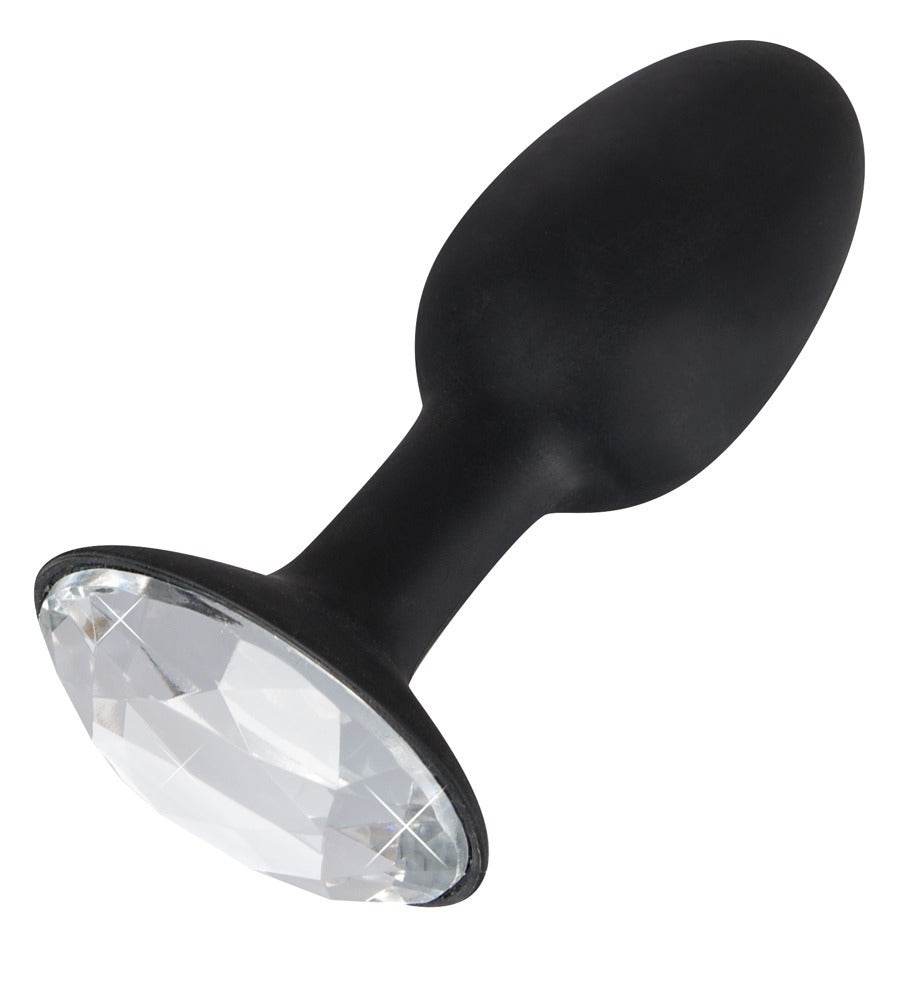 Butt Plug Diamond S You2Toys - Plug Anal de Silicona con Piedra Brillante