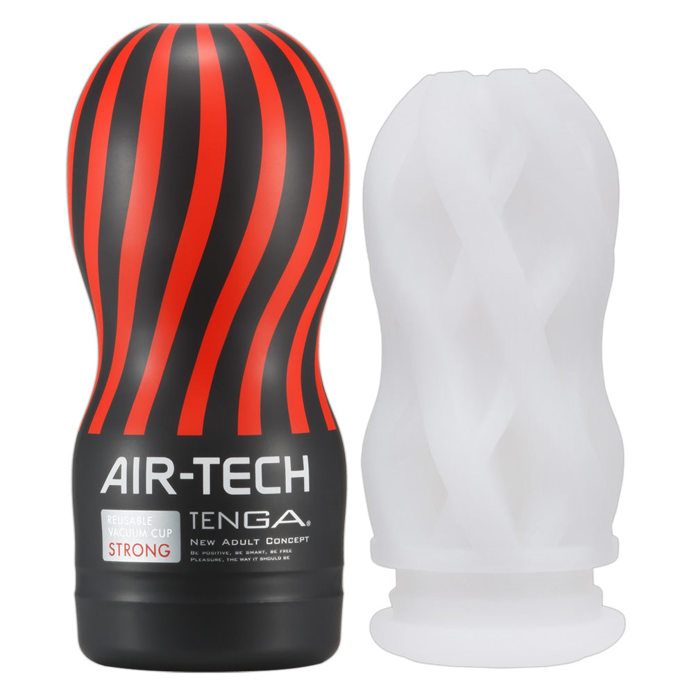 TENGA Air Tech Strong - Masturbador Reutilizable con Tecnología de Vacío