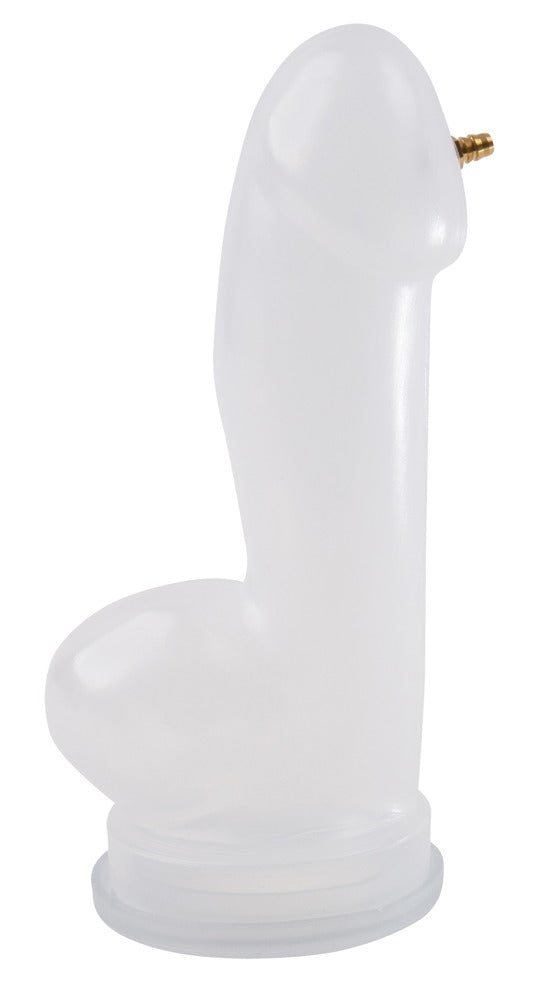 Cilindro Pene Realista XL Fröhle - Bomba de Vacío Transparente