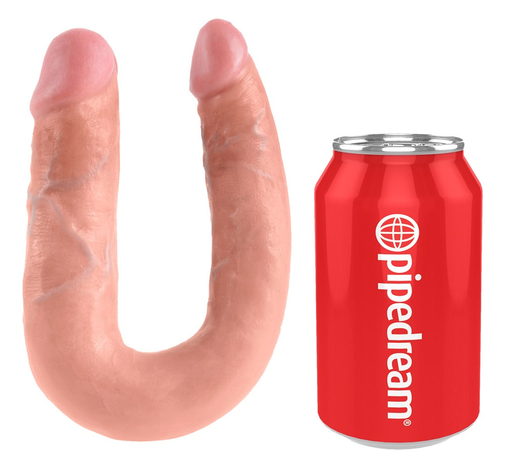 King Cock Double Trouble M - Dildo Doble Realista con Ventosa