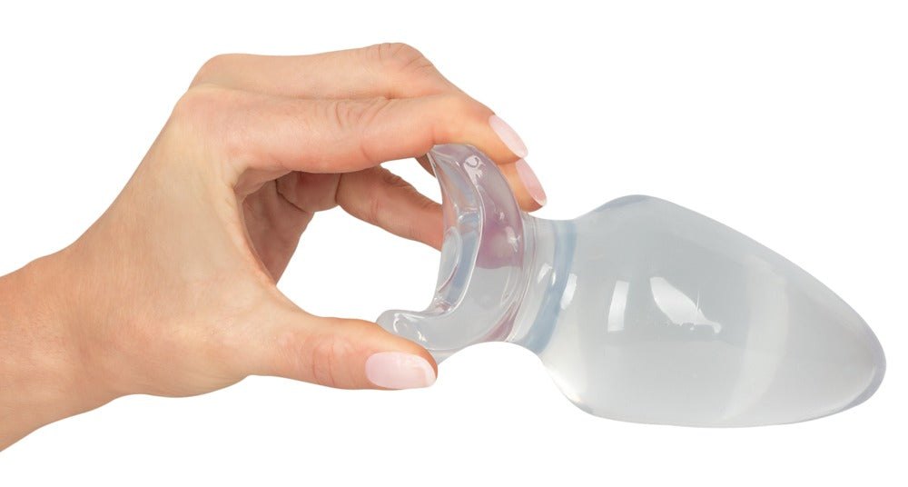 Crystal Plug & Joy Anal - Transparente PVC 13cm