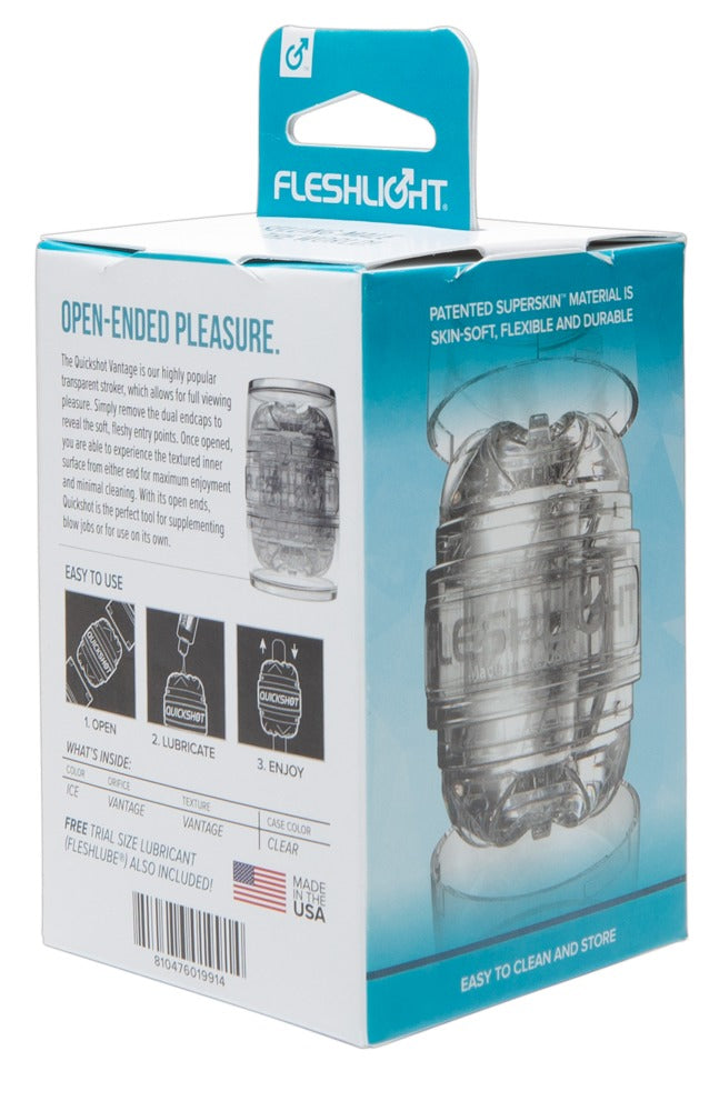 Fleshlight Quickshot Vantage - Masturbador Compacto SuperSkin