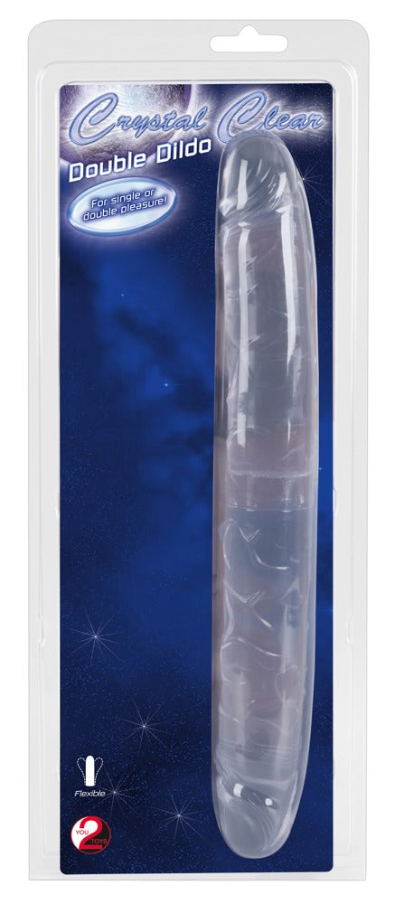 Crystal Duo Double-Dong - Dildo Doble Flexible 34 cm