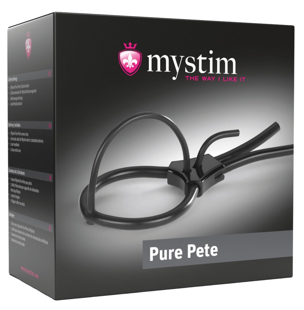 Pure Pete - Bucle Bipolar E-Stim para Glande Mystim