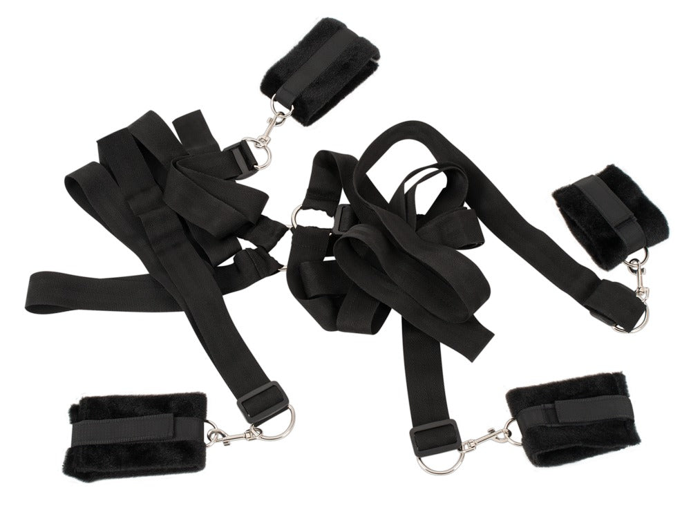 BK Bed Shackles - Set Bondage de 5 Piezas para Cama