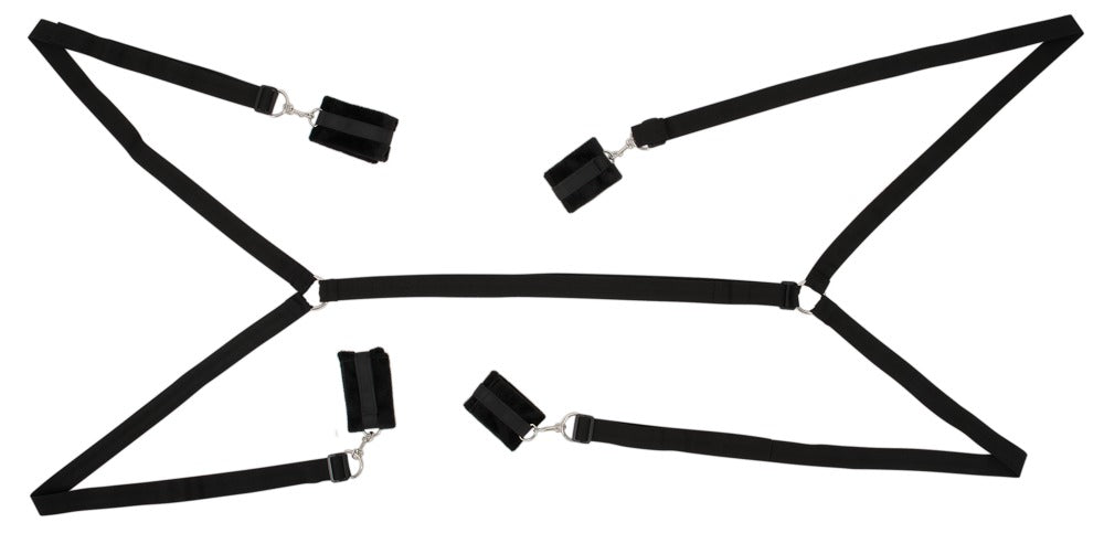BK Bed Shackles - Set Bondage de 5 Piezas para Cama