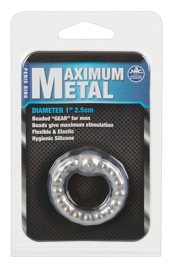 Maximum Metal Ring - Anillo Peniano con Bolas de Acero