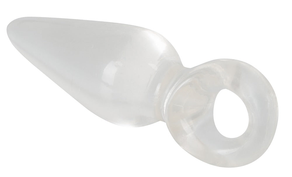 Finger Plug You2Toys - Plug Anal Transparente con Aro de Dedo