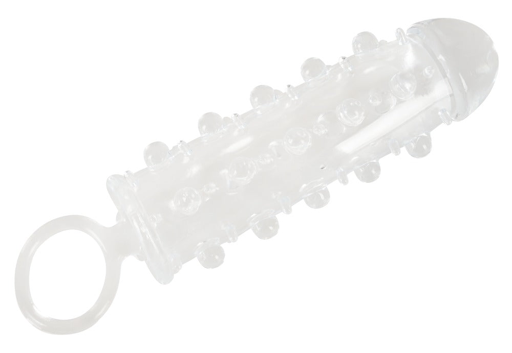 Crystal Skin Sleeve - Funda con Nódulos y Anillo Peneano
