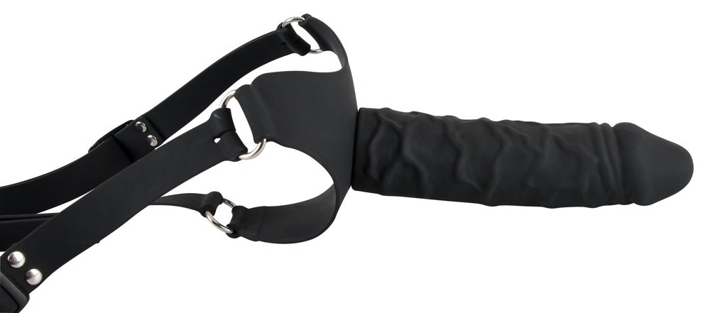 Strap-On de Silicona You2Toys - Arnés Regulable con Dildo de 17 cm