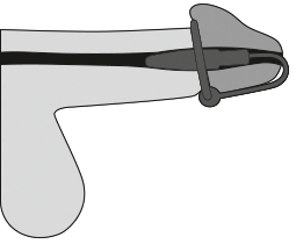 Penis Plug + Anillo de Silicona para Glande Penisplug - Estimulación Uretral