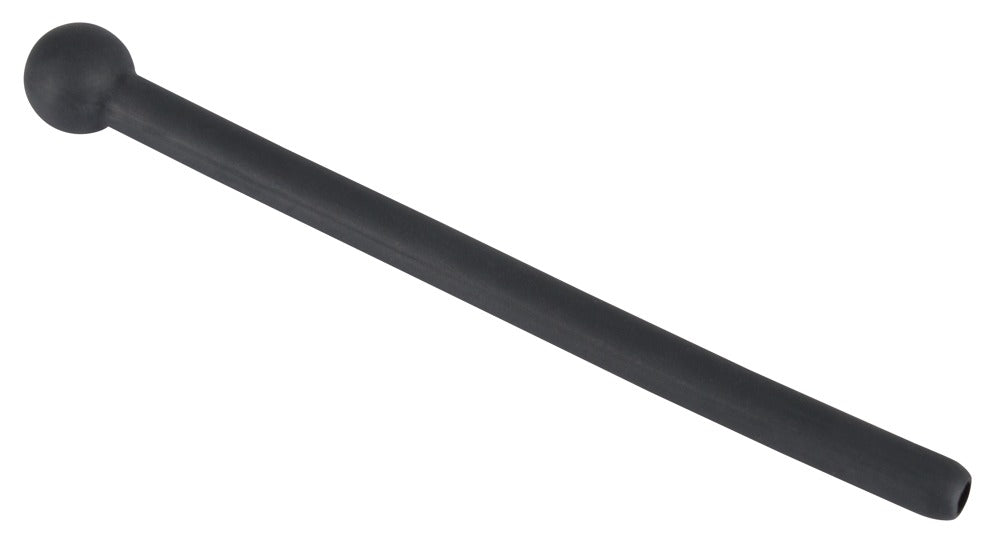 Penis Plug Piss Play Black - Estimulador Uretral de Silicona