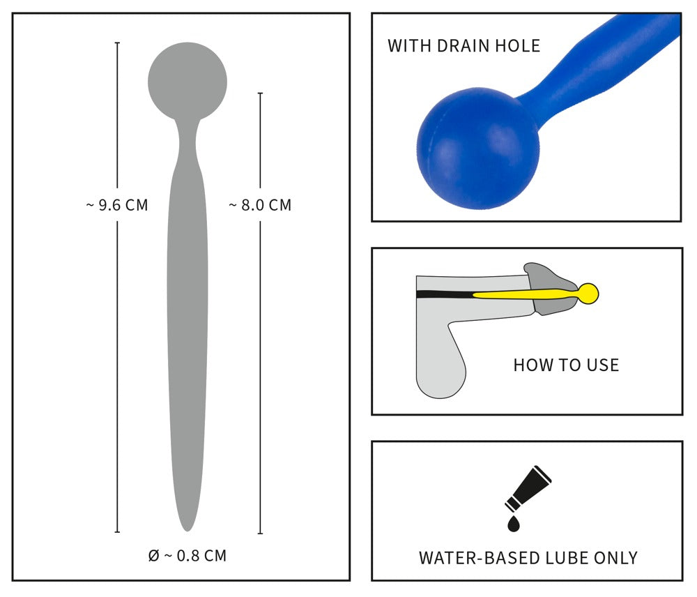 Penis Plug Penisplug - Estimulador Uretral de Silicona