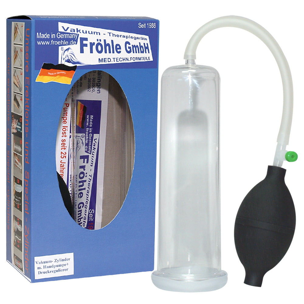 Bomba de Vacío Penis Pump L FRÖHLE - Kit Completo para Entrenamiento