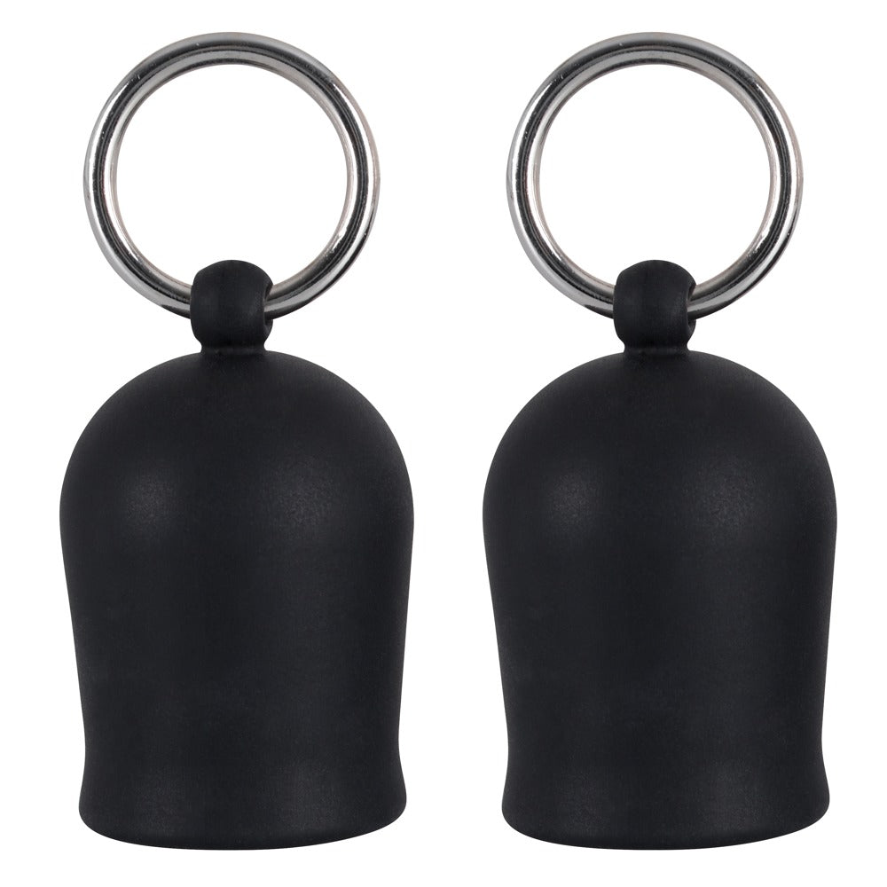 Nipple Suckers Black Velvets - Succionadores de Pezones con Anillo Metálico