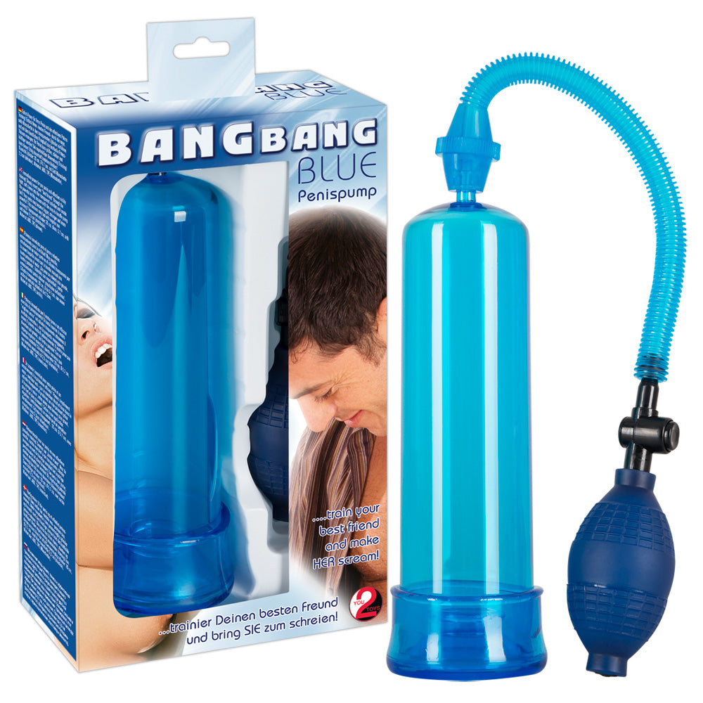 Bang Bang Blue Penis Pump - Bomba de Vacío para Pene