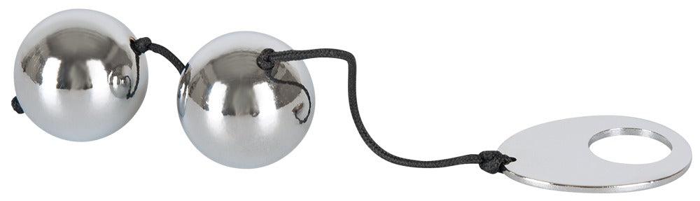 Metal Love Balls Bad Kitty - Bolas Chinas de Acero para Fortalecimiento Íntimo