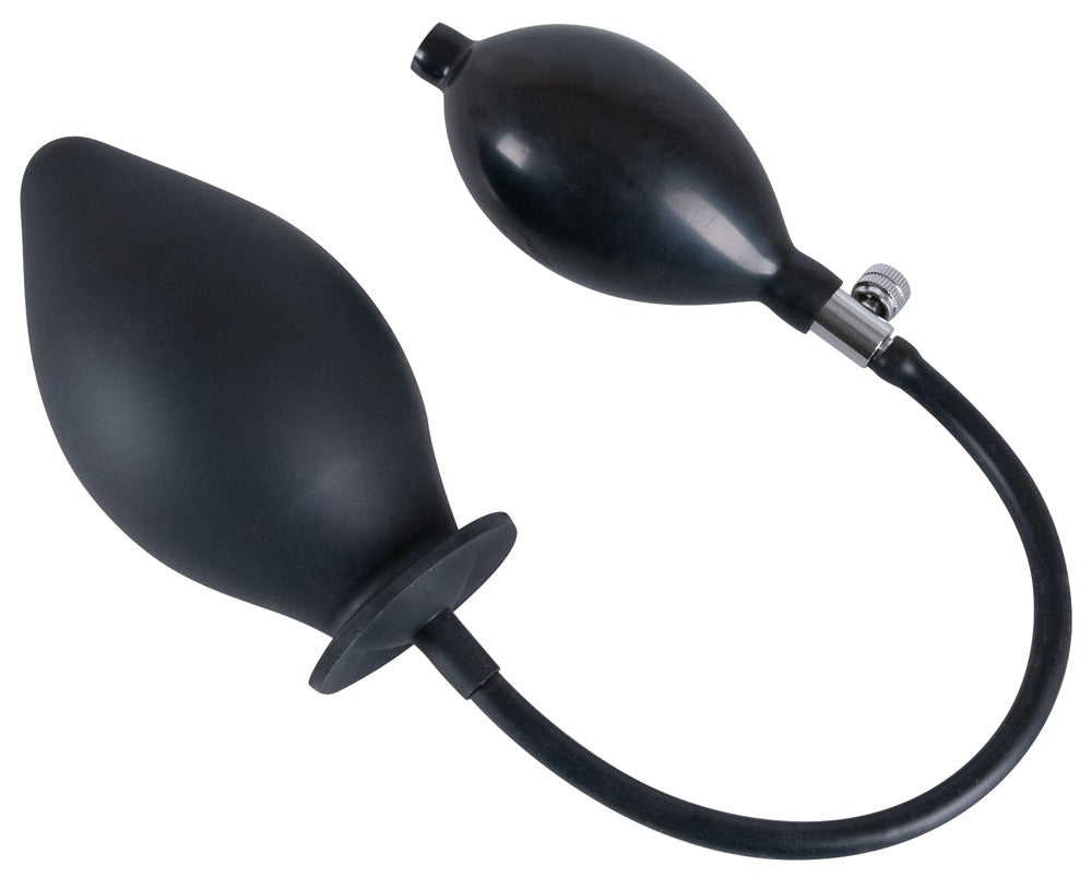 Plug Anal Hinchable You2Toys True Black Silicona - 9 cm