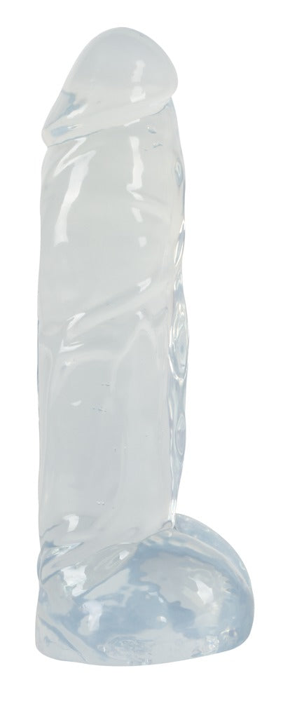 Crystal Clear Big Dong - Dildo Realista de 22 cm