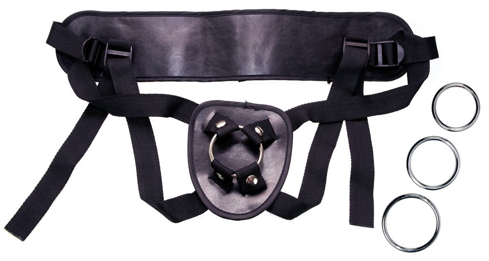 Universal Harness You2Toys - Arnés Strap-On Ajustable con 3 Anillos Intercambiables