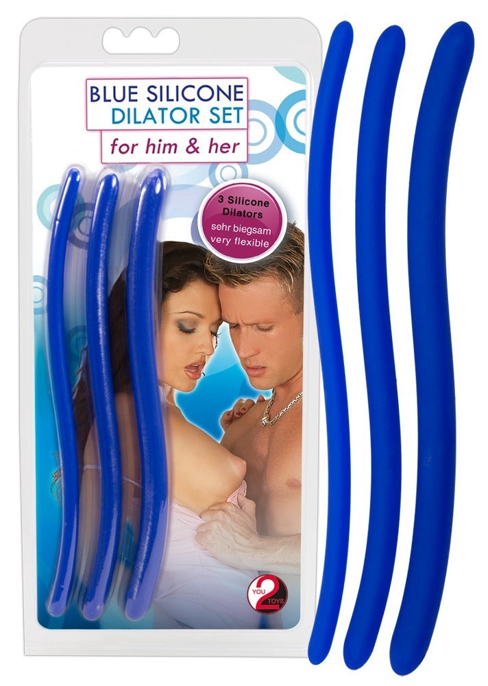 Set de 3 Dilatadores Uretrales de Silicona You2Toys - Estimulación Progresiva