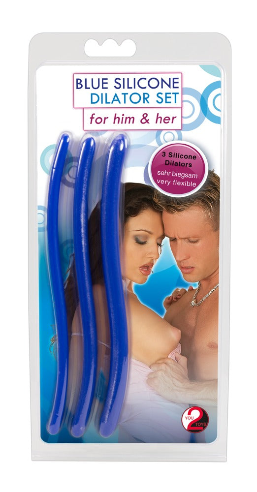Set de 3 Dilatadores Uretrales de Silicona You2Toys - Estimulación Progresiva