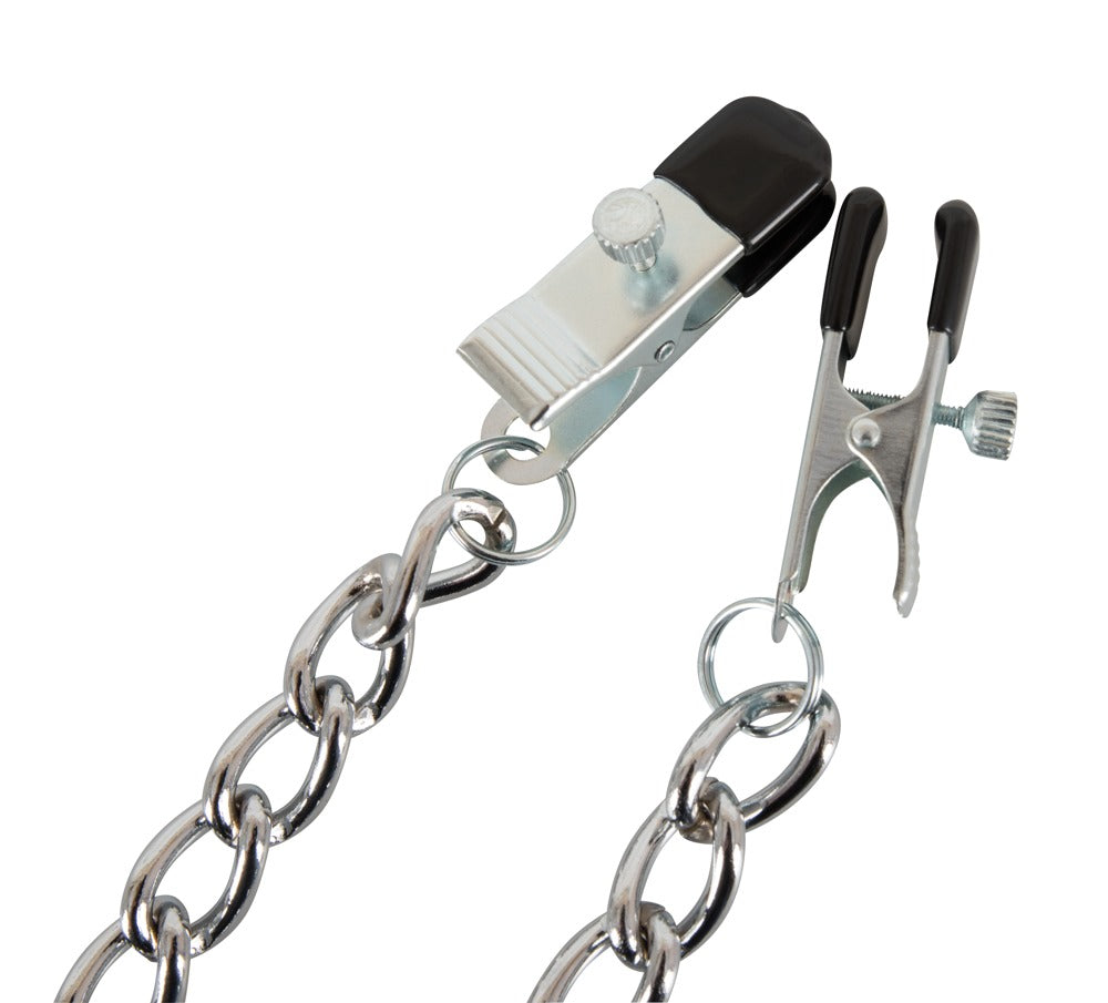 Bad Kitty BK Chain with Clamps - Cadena de Pinzas Ajustables