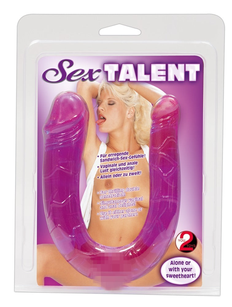 Sex Talent Double Dong - Dildo Doble Flexible You2Toys