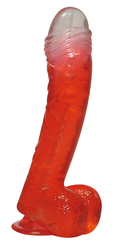 Jolly Buttcock Dildo Realista - Base Ventosa, 17 cm, PVC Flexible