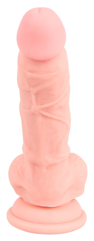 Medical Silicone Dildo 18 cm - Consolador Realista con Ventosa