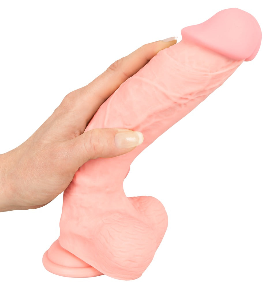Medical Silicone Dildo 24 cm - Consolador Realista con Ventosa